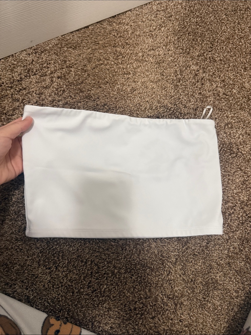 Express Strapless Bandeau Crop Top